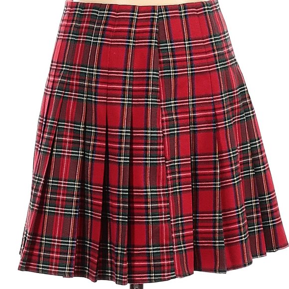Brandy Melville Dresses & Skirts - Brandy Melville Dana red plaid tennis skirt